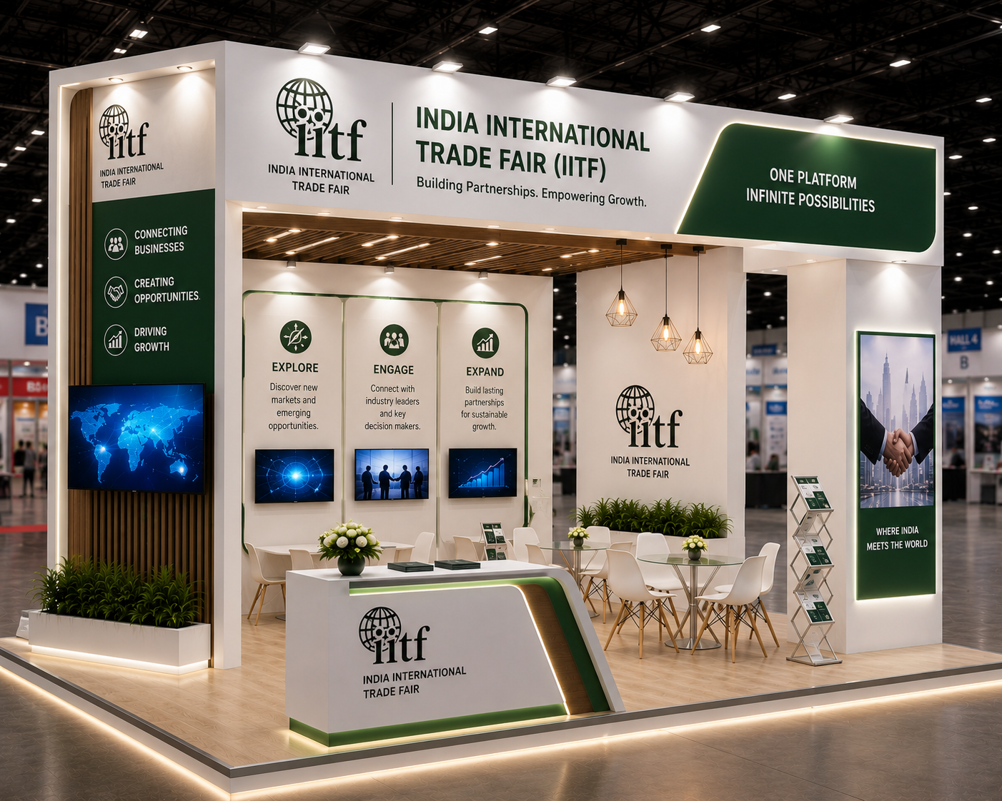Rental Exhibition Stands for India International Trade Fair (IITF)
